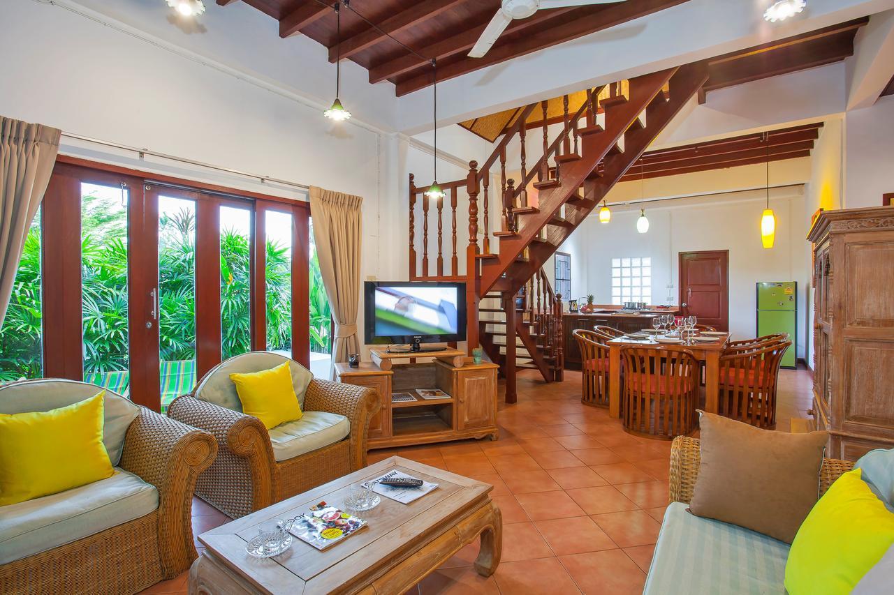 Traditional Thai Villa Nikkie In Tropical Nature, 4Br & Pool, Near Rawai Beach Nai Harn 外观 照片