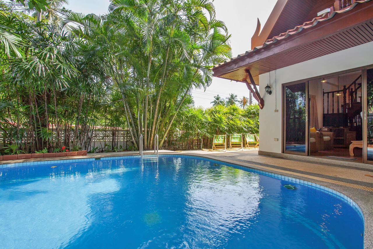 Traditional Thai Villa Nikkie In Tropical Nature, 4Br & Pool, Near Rawai Beach Nai Harn 外观 照片