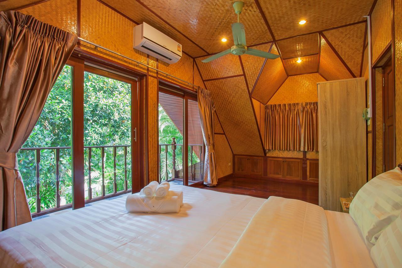 Traditional Thai Villa Nikkie In Tropical Nature, 4Br & Pool, Near Rawai Beach Nai Harn 外观 照片