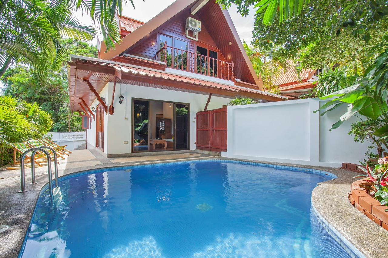 Traditional Thai Villa Nikkie In Tropical Nature, 4Br & Pool, Near Rawai Beach Nai Harn 外观 照片